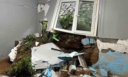 Maltepe’de Heyelan Evde Hasara Yol Açtı