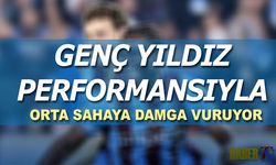 Genç Yetenek Trabzonspor'un Orta Sahasına Damga Vuruyor