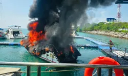 Teknede Patlama Sonrası Alevlere Teslim Oldu:1 ölü, 5 yaralı