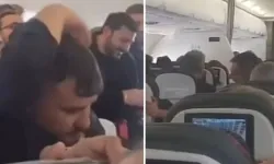 Van’da Uçak Fırtınada Üçüncü Denemede İndi