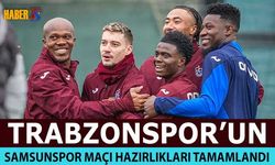 Trabzonspor Samsunspor Maçı Hazırlıklarını Tamamladı