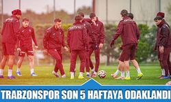 Trabzonspor Zirve Yarışında Son 5 Haftaya Odaklandı