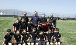 Başkan Ekim Çocukların Futbol Şenliğinde