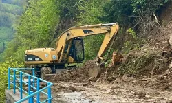 Trabzon Ortahisar’da Sel Ve Heyelan Sonrası Müdahale