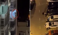 Balkondan Kaçış Girişimi Kameralara Yansıdı