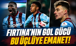 Trabzonspor’un Hücum Gücünü Üçlü Sırtladı