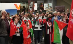 Sumud Filosundan Dönen Gülay’a Trabzon’da Karşılama