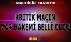 Gençlerbirliği - Trabzonspor Maçının VAR Hakemi Belli Oldu