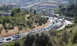 Bayram Dönüşü Otoyollarda Trafik Yoğunluğu Arttı