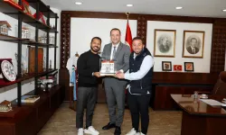 Alanzinho Akçaabat’ta Başkan Ekim’in Konuğu Oldu