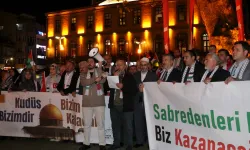 Trabzon’da Küresel Sumud Filosu’na Destek Protestosu