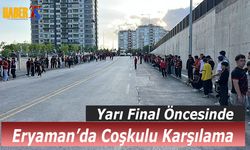 Eryaman'da Trabzonspor'a Coşkulu Karşılama