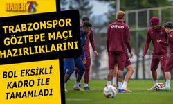 Trabzonspor Göztepe Maçı Hazırlıklarını Eksik Tamamladı