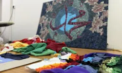 Trabzon’da Atık Kumaşlar Sanat Eserine Dönüşüyor
