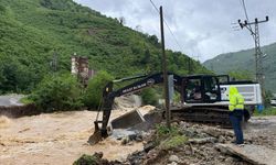 Ordu Ve Giresun'da Şiddetli Yağış Hayatı Olumsuz Etkiledi