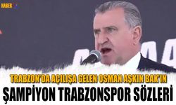 Bakan Bak’tan Trabzonspor Ve Trabzon Vurgusu