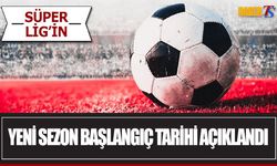 TFF 2026-2027 Sezon Takvimini Açıkladı