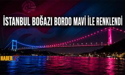 Trabzonspor'un Kupa Zaferi İstanbul Köprülerini Bordo Maviye Bürüdü