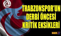 Trabzonspor'un Derbi Öncesi Kritik Eksikleri