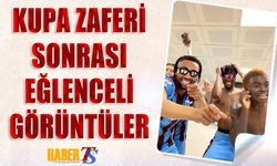 Trabzonspor Soyunma Odasında Coşku Kamerada