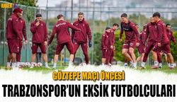 Göztepe Maçı Öncesi Trabzonspor'un Eksikleri