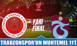 Trabzonspor Kupada Final İçin Sahaya Çıkıyor