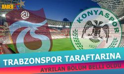 Trabzonspor Taraftarına Ayrılan Tribünler Açıklandı