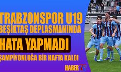 Trabzonspor U19 Şampiyonluk İçin Avantajı Aldı