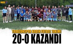 Trabzonspor Kadın Futbol Takımı’ndan Tarihi Fark