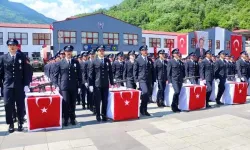 Trabzon'da 332 Polis Adayı Mezuniyet Sevinci Yaşadı