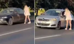 E-5'te Tehlikeli Anlar! Trafiği Birbirine Kattı