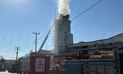 Arsin OSB'de Fabrika Yangını Kısa Sürede Söndürüldü