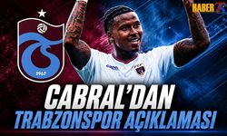 Trabzonspor’un Yeni Transferi Cabral Soruları Cevapladı