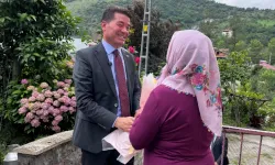 Başkan Kaya'dan Şadıman Teyzeye Anlamlı Teşekkür