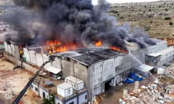 Gaziantep'te Tekstil Fabrikasında Yangın Çıktı