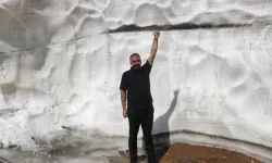 Haziran Sonunda Zirvede Kar Sürprizi