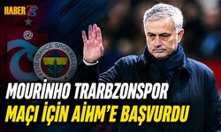 Jose Mourinho Trabzonspor Maçı Cezalarını AİHM’e Taşıdı