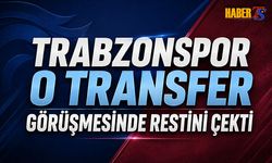 Trabzonspor O Transfer Görüşmesinde Restini Çekti