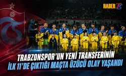 Trabzonsporlu Futbolcu İlk 11'de Çıktı! Üzücü Olay Yaşandı