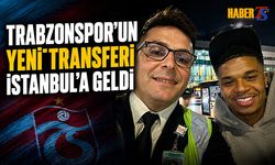 Trabzonspor'un Yeni Transferi Noah Saviolo İstanbul'a Geldi