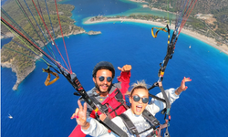 Fethiye Yamaç Paraşütü ile Gökyüzünde Unutulmaz Bir Macera