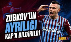 Trabzonspor Zubkov Ayrılığını Resmen KAP'a Bildirdi