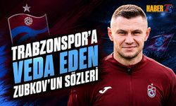 Zubkov'dan Trabzonspor'a Duygusal Veda Mesajı