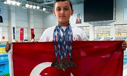 11 Yaşındaki Milli Sporcudan 3 Altın Madalya