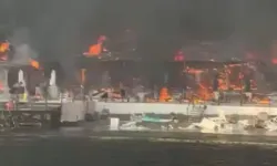 Büyükada'da Restoran Yangını Ormana Sıçradı