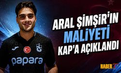 Trabzonspor'da Aral Şimşir Transferi KAP’a Bildirildi