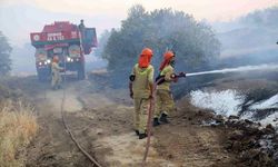Aydın’da Yangına Havadan Ve Karadan Müdahale