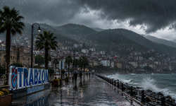Meteoroloji'den Trabzon İçin Sağanak Yağış Uyarısı