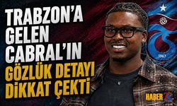 Trabzon'a Gelen Cabral'ın Gözlük Detayı Dikkat Çekti