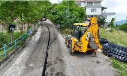 Trabzon'da İki Mahalleye Yeni İçme Suyu Hattı